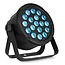 BeamZ Slimpar 45 18x 3watt 3in1 RGB dmx slimpar45