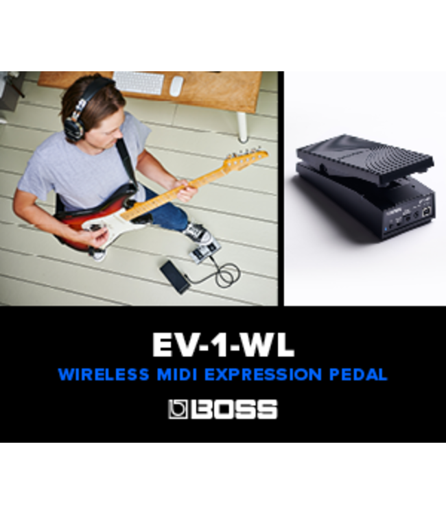 Boss EV-1-WL WIRELESS MIDI EXPRESSION PEDAL