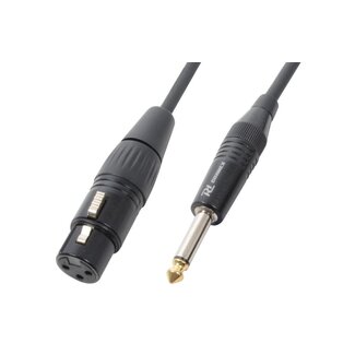 PD Connex Kabel XLR Female - Jack 6.3mm 6m
