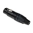 Neutrik NC3FXX-BAG XLR Cable Connector Female 3 polig plug stekker