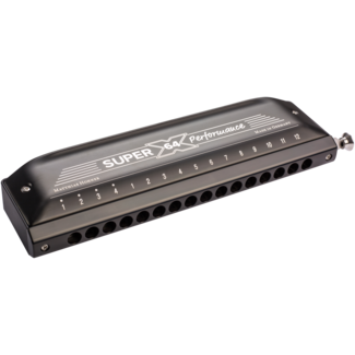 Hohner HOM758601 Mondharmonica, Super 64 X Performance, C, Type 2018