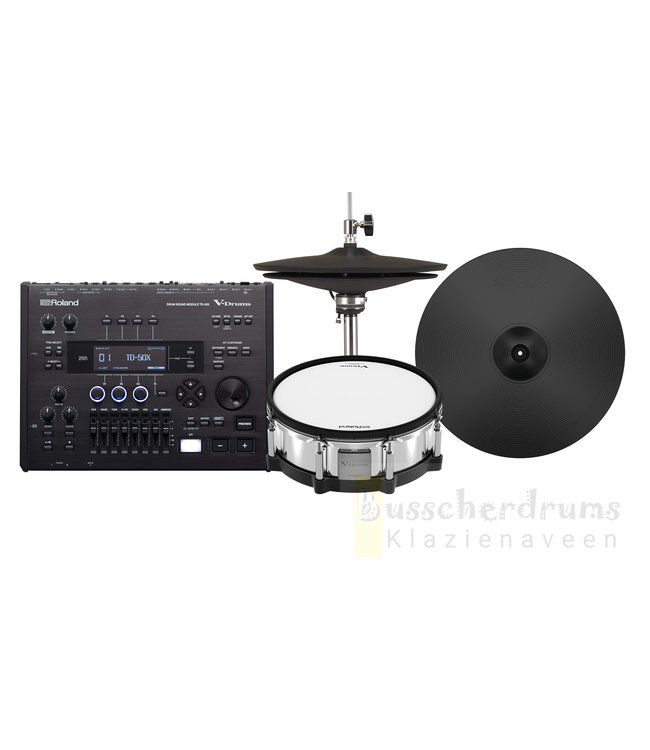 Roland TD-50XDPX Extended digital Busscherdrums pack incl. VH-14D + extra sounds & kits