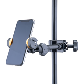 Hercules HCDG-207B Smartphoneholder, Cold-Shoe-Socket, threaded hole for camera
