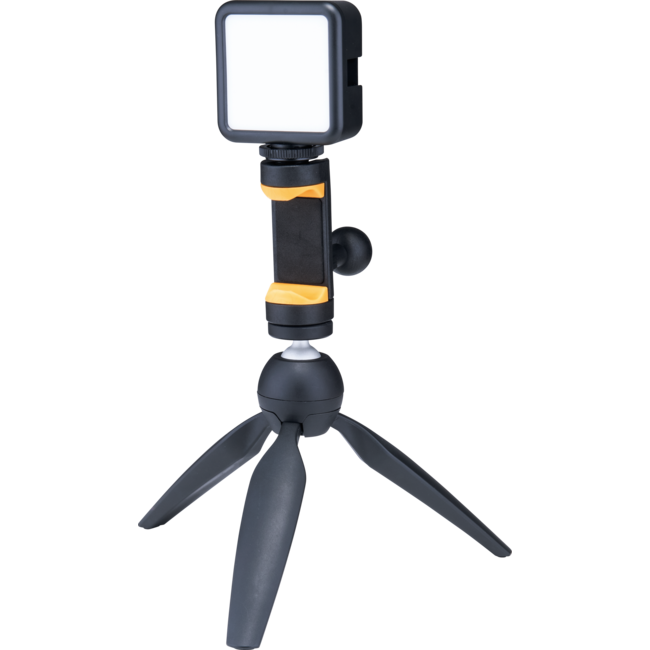 Hercules HCDG-207B Smartphoneholder, Cold-Shoe-Socket, threaded hole for camera