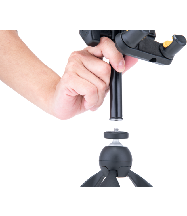 Hercules HCDG-307B Tablet & Phone Holder, 2-in-1