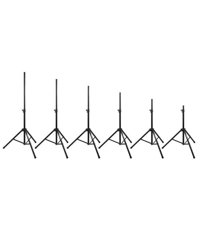 VONYX LS04 SPEAKERSTATIEF PRO ZWART 80KG