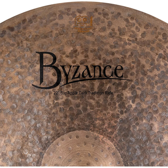 Meinl BYZANCE 22" BIG APPLE DARK TRADITION RIDE - B22BADTR