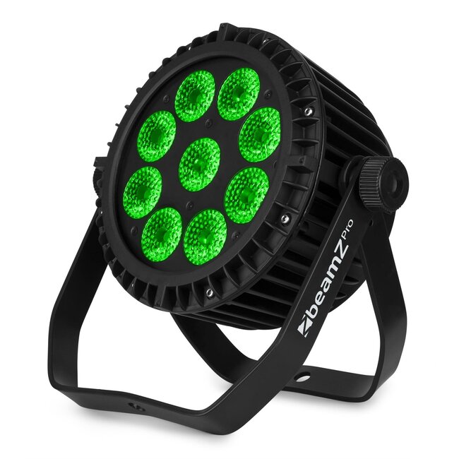 BeamZ WBP912IP ALUMINIUM IP65 ACCU LED PAR 6-IN-1 LEDS 150.782