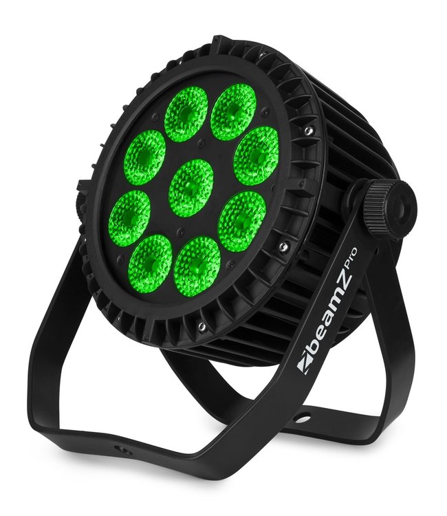 BeamZ WBP912IP ALUMINIUM IP65 ACCU LED PAR 6-IN-1 LEDS 150.782
