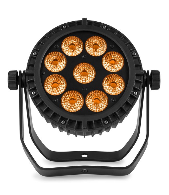 BeamZ WBP912IP ALUMINIUM IP65 ACCU LED PAR 6-IN-1 LEDS 150.782