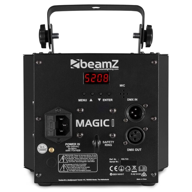 BeamZ MAGIC1 DERBY MET STROBOSCOOP