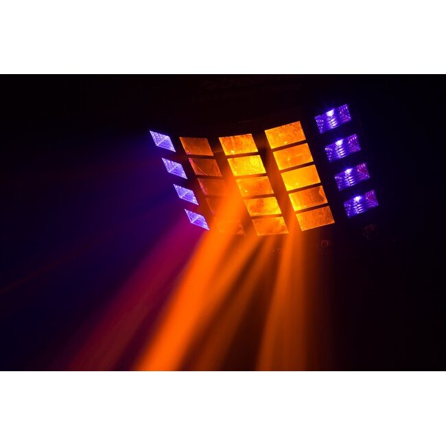 BeamZ GOBO DERBY MET UV EN STROBOSCOOP