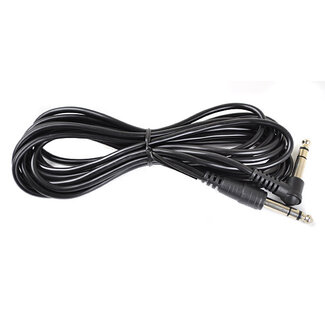 Roland PCS-10F Trigger cable 3.5 meter, dual cable Recht-haaks jack stereo plug Trigger kabel