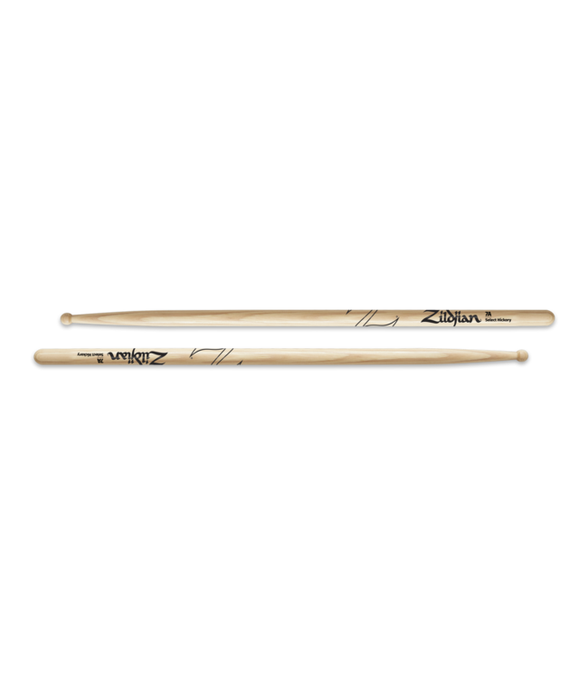 Zildjian Z7A Drumsticks, Hickory Wood Tip series, 7A, natural