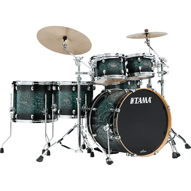 Tama MBS52RZS-MSL Starclassic Performer Molten Steel Blue Burst shellset