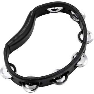 Meinl Meinl HTBK Hand Tambourine stainles steel jingles one row black