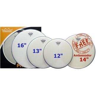 REMO PP-1010-BE Emperor coated propack  12-13-16 + ambassador Coated 14