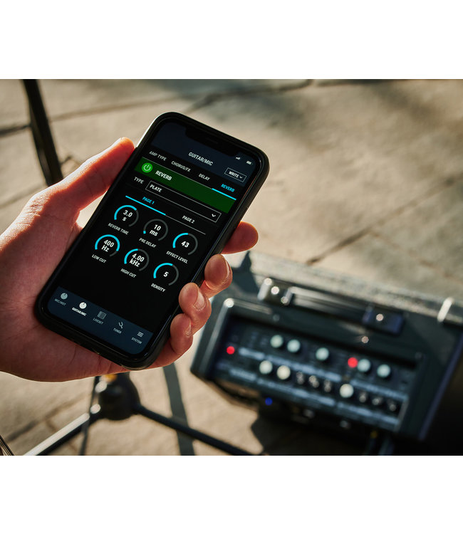 Boss Boss CUBE-ST2 Cube Street II Black mobiele stereo versterker voor muziekinstrumenten en zang battery powered