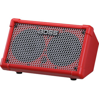 Boss CUBE-ST2-R Cube Street II Red mobiele stereo versterker voor muziekinstrumenten en zang battery powered