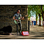 Boss Boss CUBE-ST2-R Cube Street II Red mobiele stereo versterker voor muziekinstrumenten en zang battery powered
