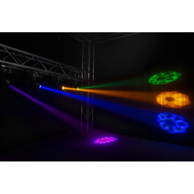 BeamZ FUZE75B BEAM 75W LED MOVING HEAD SET 2 STUKS IN FLIGHTCASE