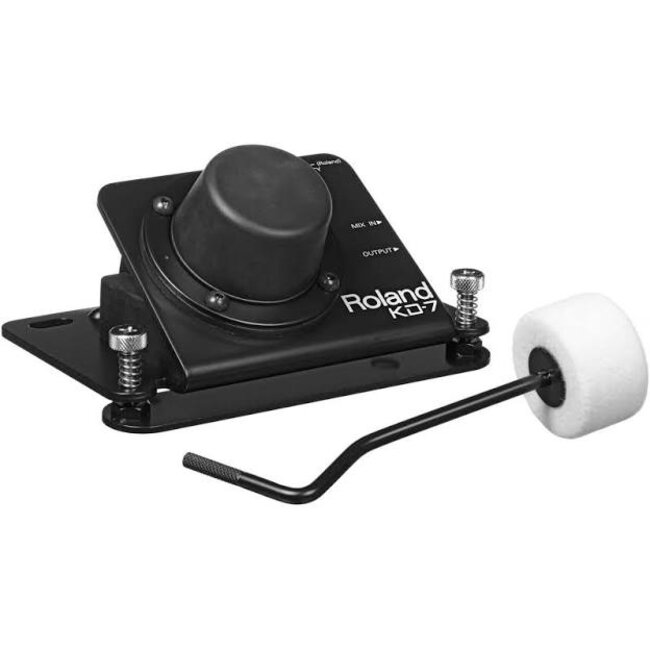 Roland  KD7 Kick Trigger bass drum kick pad incl. Beater angle