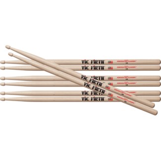 Vic Firth Vic Firth promopack 5A 3+1 - Houten tip - Pack 3x5A + 1x5A