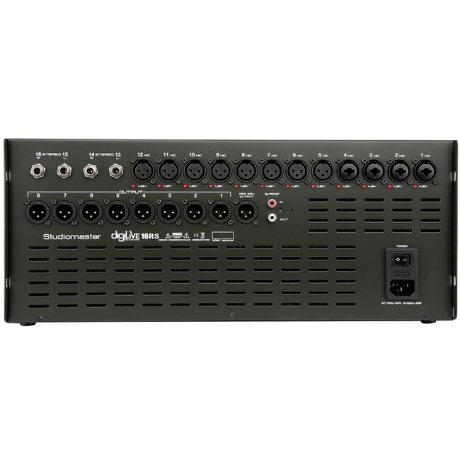 Studiomaster DIGILIVE16RS 16ch.rack Digital mixer console