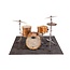 DRUMnBase DNB WOVEN BACK IN BLACK DRUMMAT 185x160cm