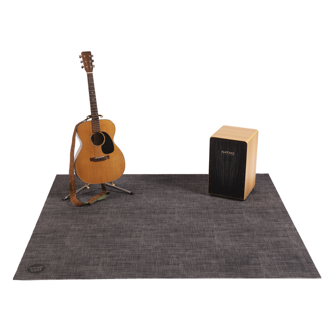 DRUMnBase DNB WOVEN BACK IN SCHWARZ DRUMMAT 185x160cm