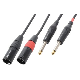 PD Connex CX64-1 Audio cable 2x XLR Male - 2x Jack 6.3mm