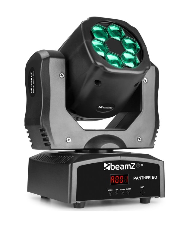 Beamz PANTHER 80 LED MOVING HEAD WITH ROTATING LENSES