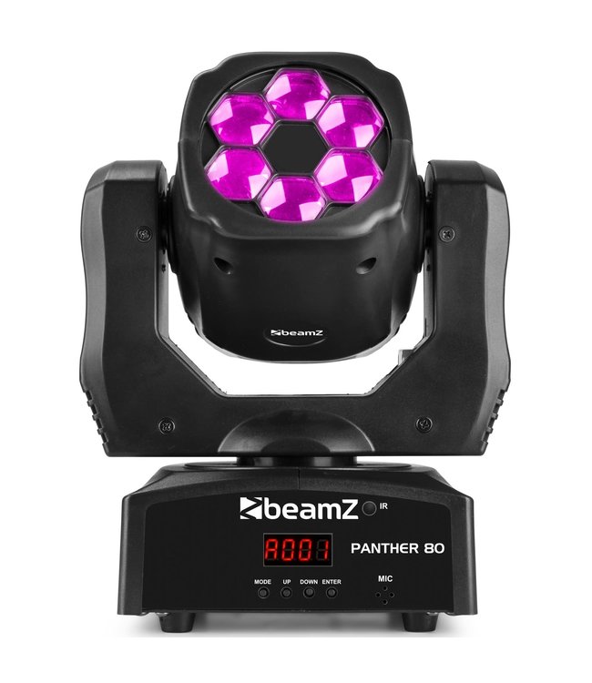 BeamZ PANTHER 80 LED MOVING HEAD WITH ROTATING LENSES