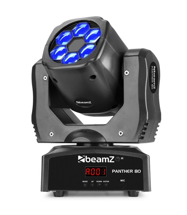 BeamZ PANTHER 80 LED MOVING HEAD WITH ROTATING LENSES