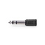 Boston Koptelefoon audio adapter mini stereo jack Female  3.5mm - stereo Jack Male 6.5mm