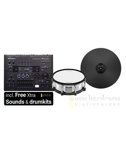 Roland TD-50XDP digitales Busscher Schlagzeugpaket TD-50X inkl. zusätzlicher Sounds & Kits