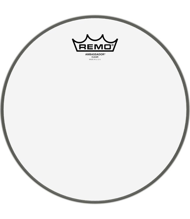 REMO BA-0310-00 Ambassador transparant clear 10"