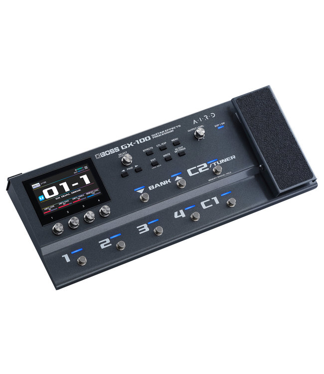 Boss GX-100 GUITAR EFFECTS PROCESSOR incl. touchscreen