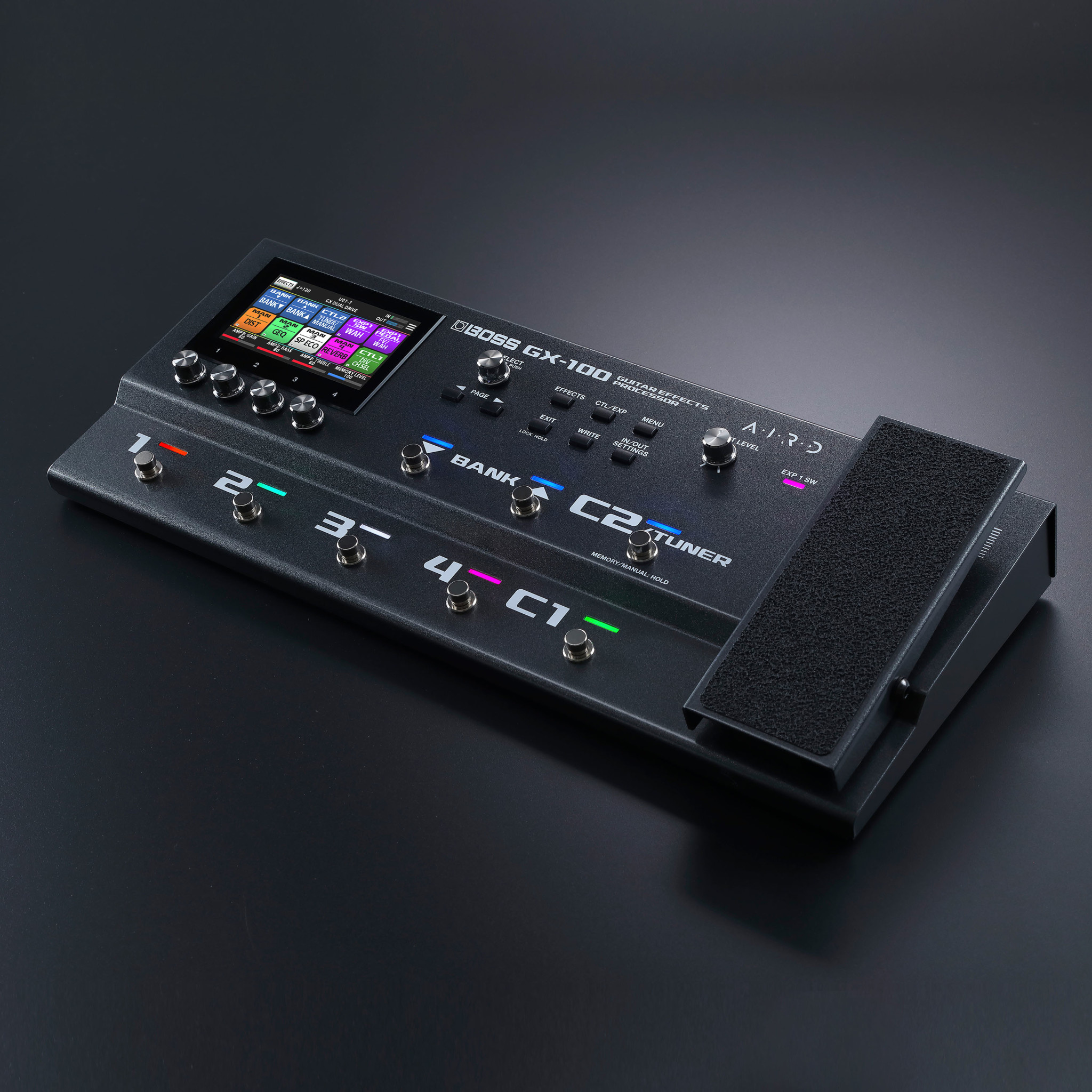 Boss GX-100 GUITAR EFFECTS PROCESSOR incl. touchscreen - Busscherdrums