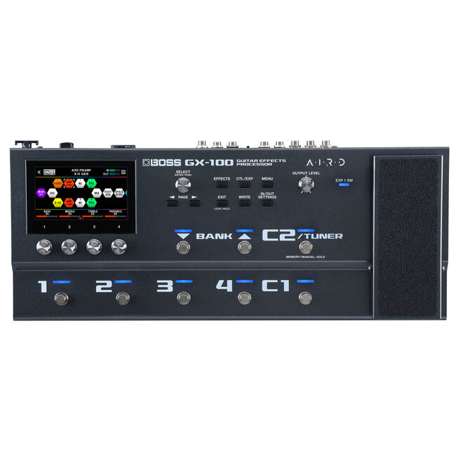 Boss GX-100 GUITAR EFFECTS PROCESSOR incl. touchscreen
