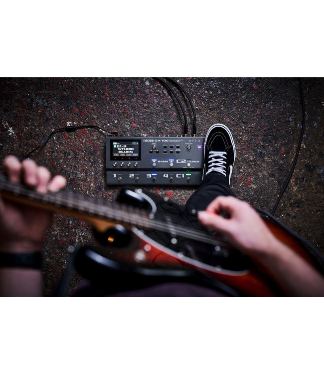Boss GX-100 GUITAR EFFECTS PROCESSOR incl. touchscreen