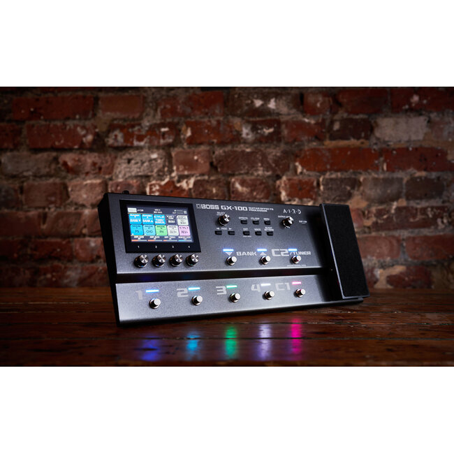 Boss GX-100 GUITAR EFFECTS PROCESSOR incl. touchscreen