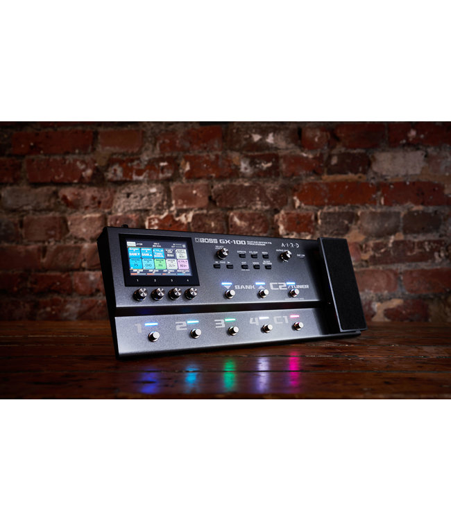 Boss GX-100 GUITAR EFFECTS PROCESSOR incl. touchscreen