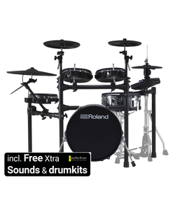 Roland TD-27KV2 with KD-180L-BK 18 inch bassdrum TD-27KD180L with Xtra sounds / kits