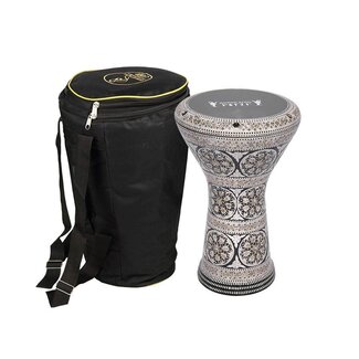 Gawharet El Fan gegoten aluminium goblet Doumbek GDRM-104