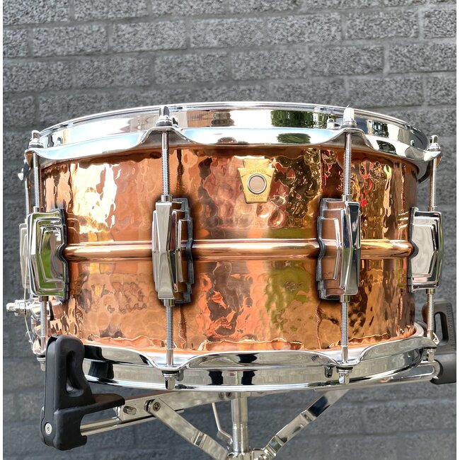 Ludwig Copper Phonic Snare LC662K, 14"x6,5", Hammered Copper