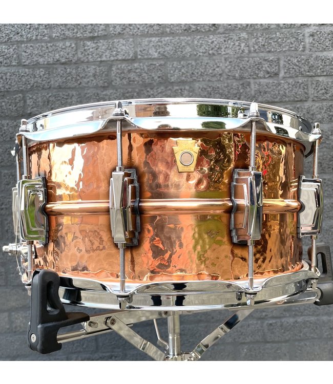 Ludwig Copper Phonic Snare LC662K, 14"x6,5", Hammered Copper