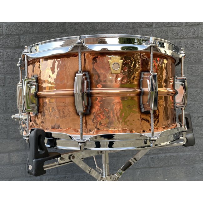 Ludwig Copper Phonic Snare LC662K, 14"x6,5", Hammered Copper