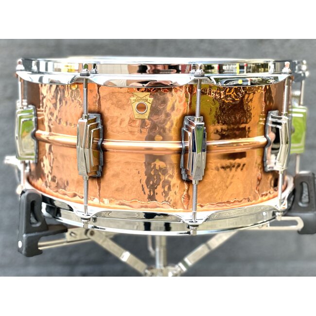 Ludwig Copper Phonic Snare LC662K, 14"x6,5", Hammered Copper