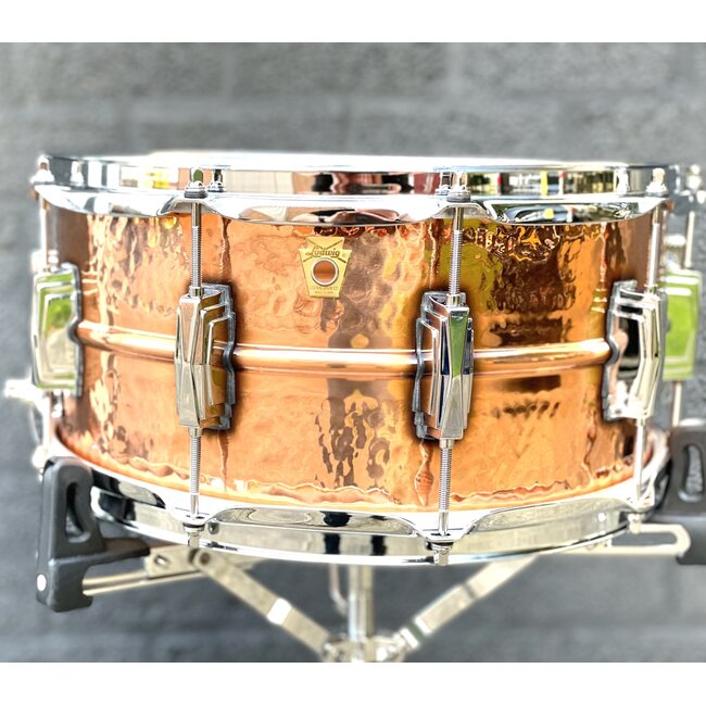Ludwig Copper Phonic Snare LC662K, 14"x6,5", Hammered Copper